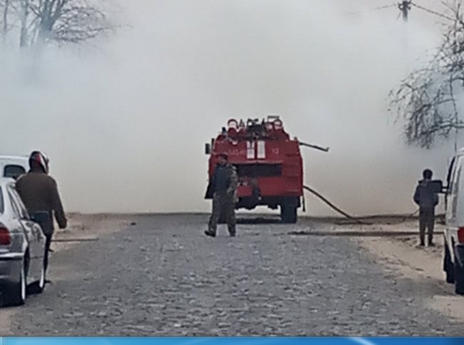 У селі на Волині вщент згоріла хата. ФОТО