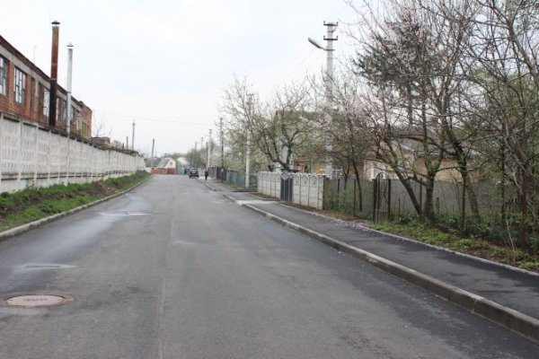 Вулиця Волинська після капітального  ремонту