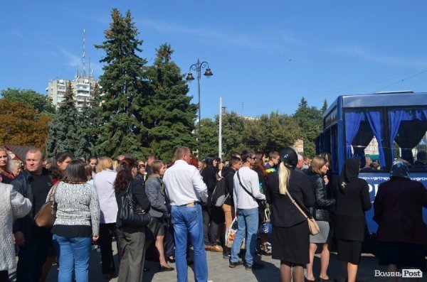 У Луцьку попрощалися з Віктором Кумецьким. ФОТО