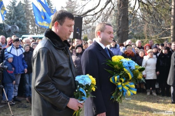  Лучани жалобною ходою та мітингом вшанували пам'ять Небесної сотні. ФОТО