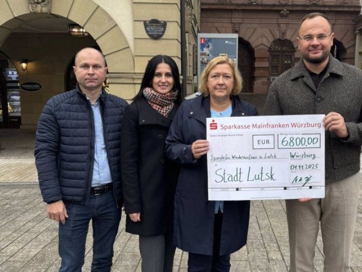 Жителі німецького міста зібрали 7 тисяч євро для лучан, які постраждали від російського обстрілу