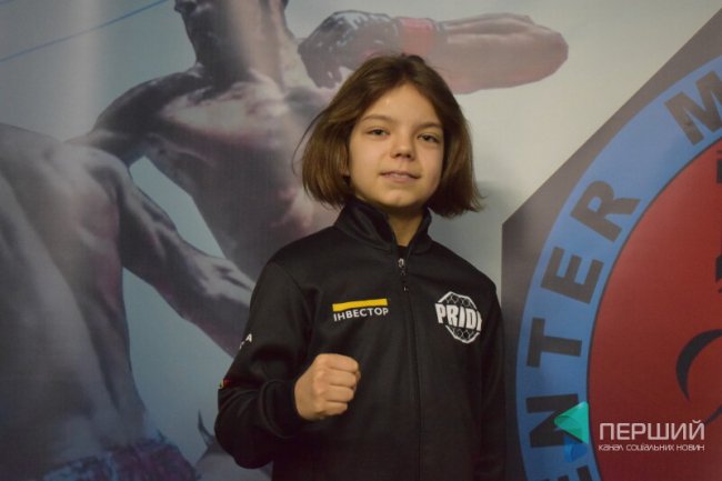 Поліна Ковирнова займається бойовими мистецтвами з шести років