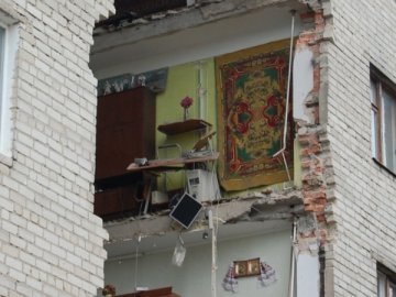 Волинська обласна рада просить у Києва грошей на обвалений будинок
