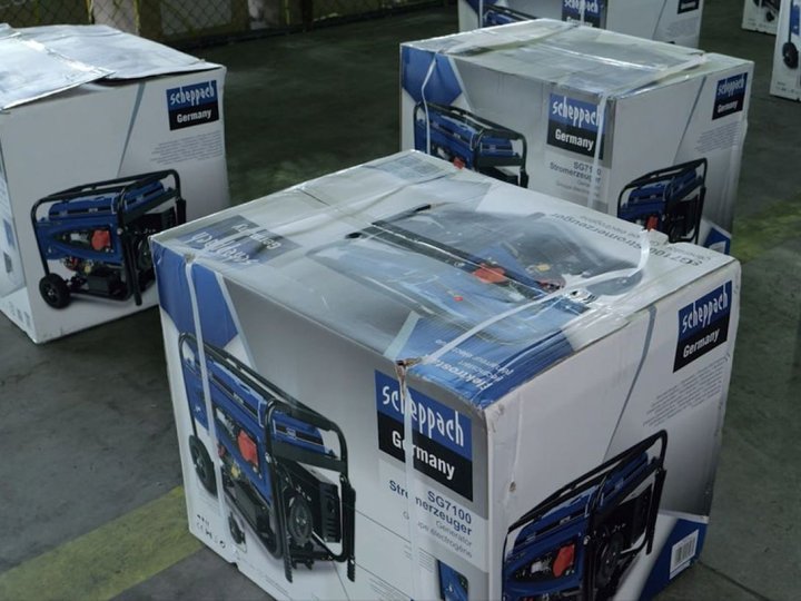 Бригада «Ахіллес» отримала велику партію генераторів для облаштування бойових позицій від «Української команди»