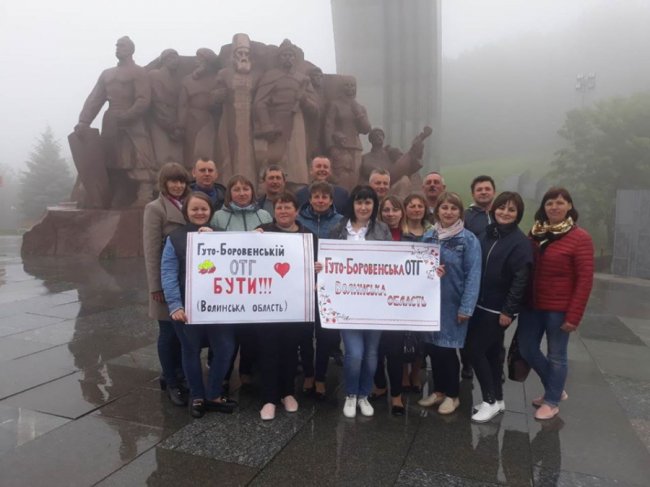 Жителі волинської громади, які – проти приєднання до іншої ОТГ, протестували під Кабміном 