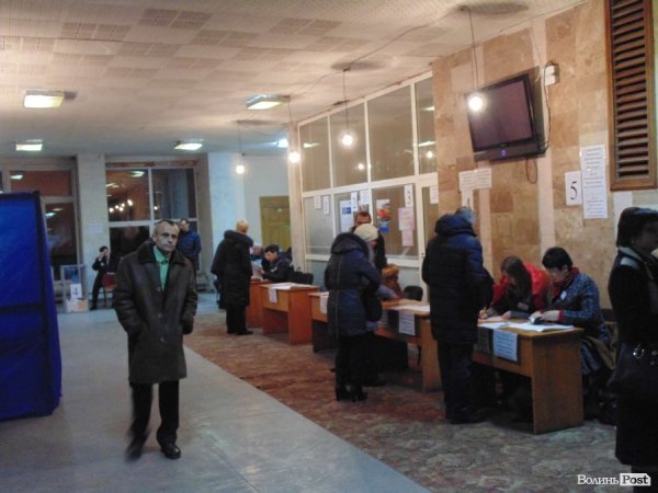 Вибори у Луцьку. ФОТО