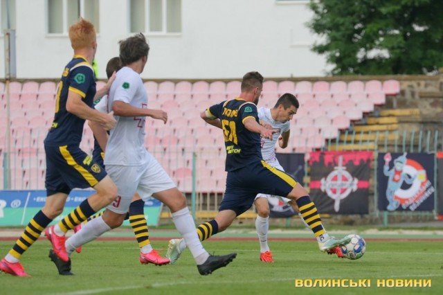 «Волинь» обіграла харківський «Металіст 1925» і повернулася у трійку лідерів. ФОТО