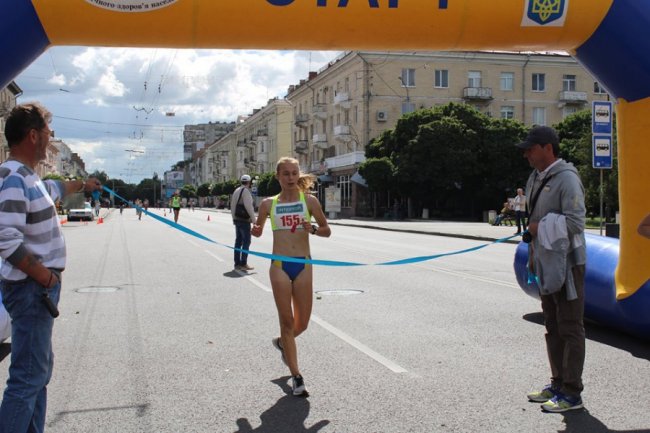 У центрі Луцька відбулися міжнародні змагання зі спортивної ходьби