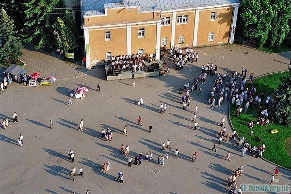 Луцьк 1990-х з висоти польоту птаха. ФОТО