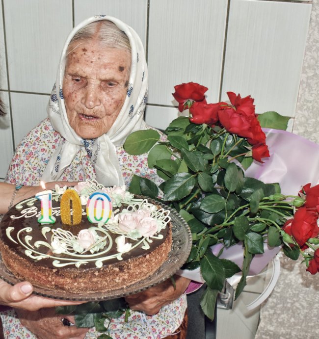 Волинянка відзначила 100-літній ювілей. ФОТО