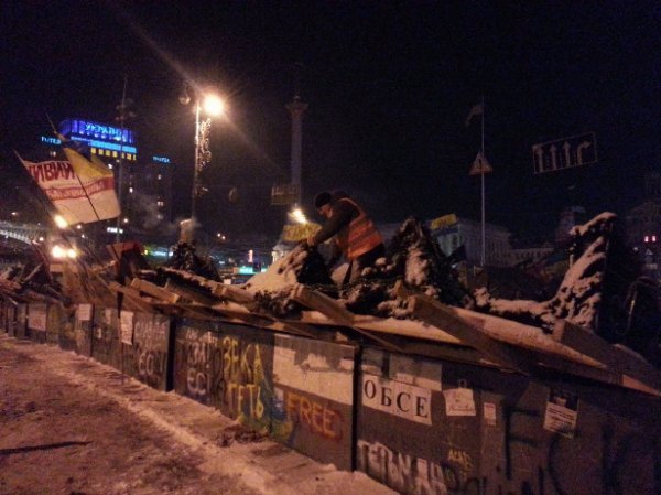 Штурм Євромайдану. ФОТО 