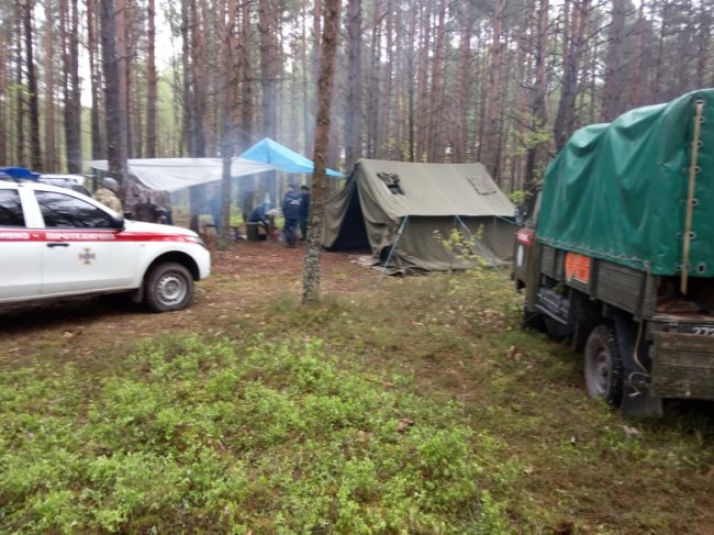 Волинські рятувальники розміновують ліс. ФОТО