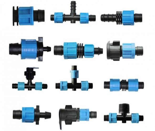 Фітинги для краплинного поливу: що це, особливості*