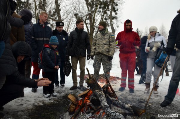 Лід, ополонка та Йорданська вода: Водохреще у Луцьку 