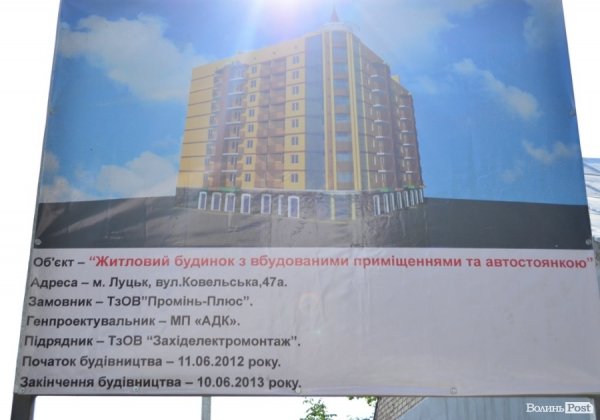 У Луцьку зводять житловий і торгово-офісний комплекс на таємницях історії? ФОТО