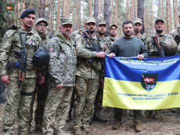 Президент нагородив воїнів волинської бригади орденами «За мужність». ФОТО