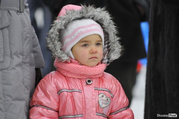 Різдвяне дійство в центрі Луцька: діти