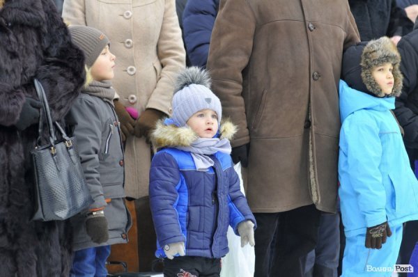 Різдвяне дійство в центрі Луцька: діти