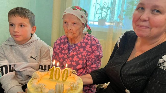 Волинянка відзначила столітній ювілей