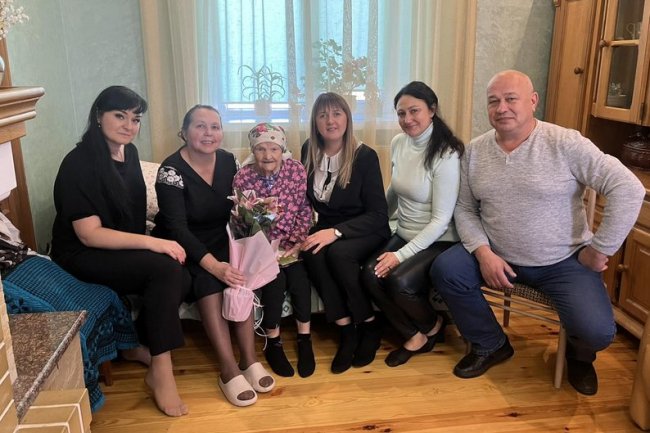 Волинянка відзначила столітній ювілей