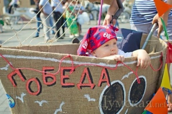 Парад дитячих візків в Одесі. ФОТО