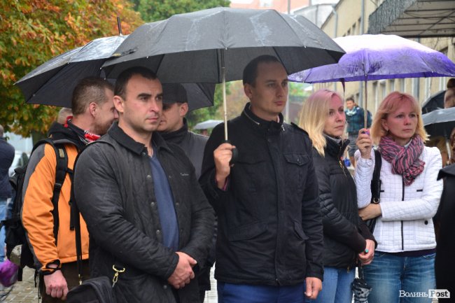 У Луцьку відкрили пам'ятну дошку загиблому герою