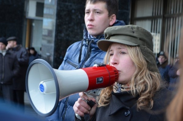 Студентський мітинг у Луцьку. ФОТО. ВІДЕО