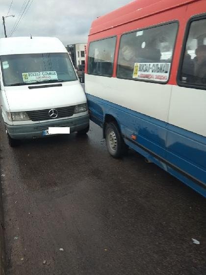 У Ковелі – аварія з двома маршрутками. ФОТО