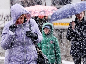 На Волині прогнозують мокрий сніг та мороз