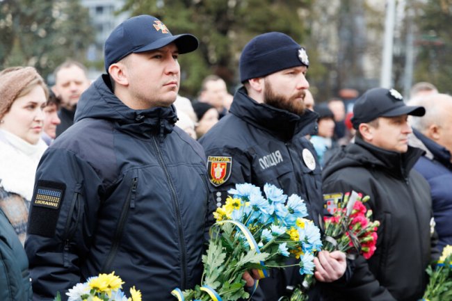 У Луцьку вшанували Героїв Небесної Сотні