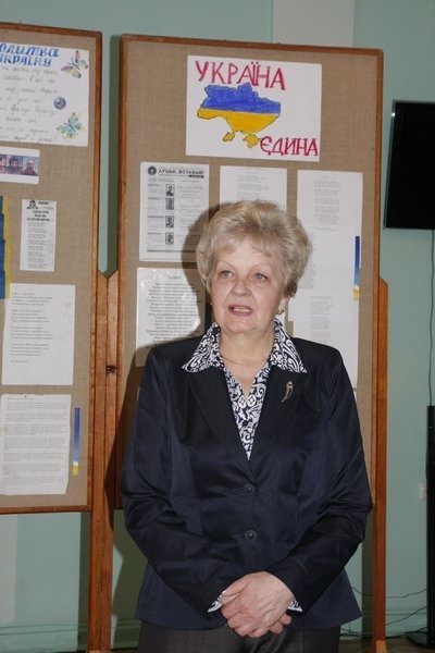 Антивоєнна акція в луцькому музеї. ФОТО