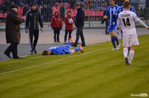 Луцька «Волинь» програла київському «Динамо» вдома. ФОТО