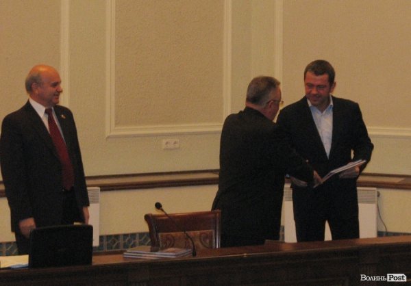 У Волиньраді давали настанови новообраним нардепам. ФОТО 