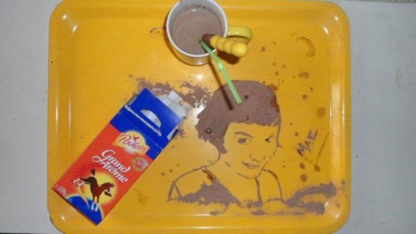 Портрети знаменитостей з їжі. ФОТО