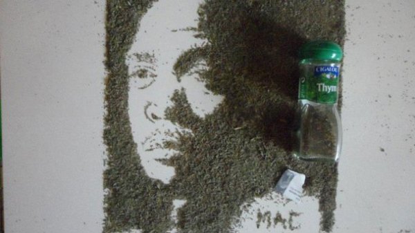 Портрети знаменитостей з їжі. ФОТО