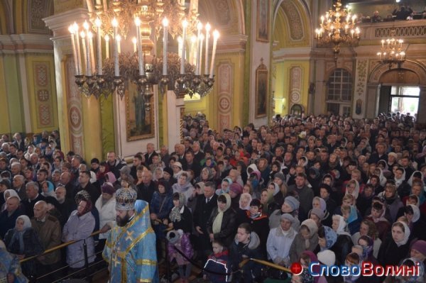 У храмах Волині звучали молитви до Богородиці. ФОТО