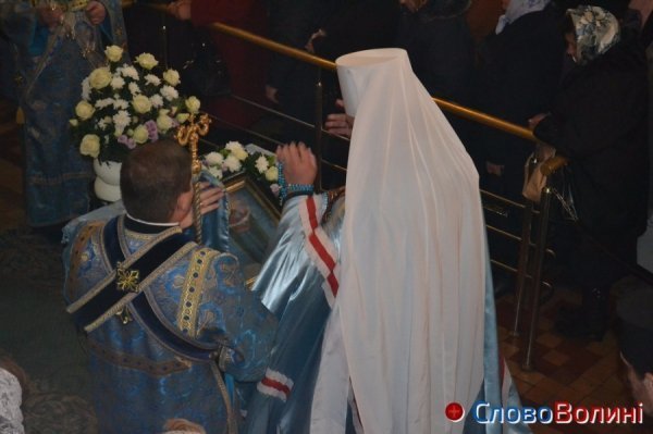 У храмах Волині звучали молитви до Богородиці. ФОТО