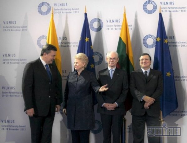 Янукович у Вільнюсі. ФОТО