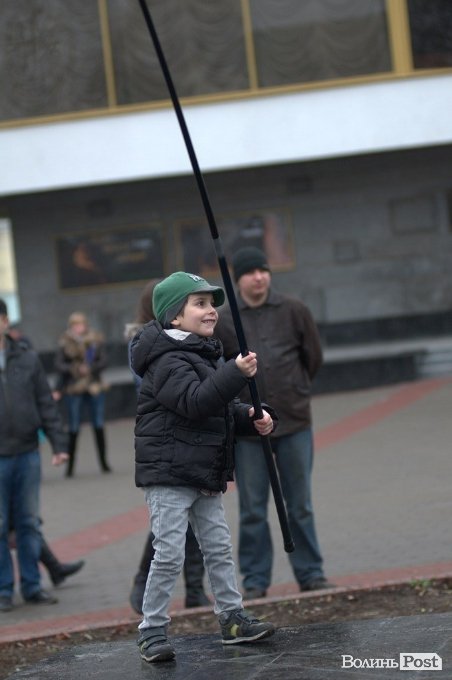 Народне віче «За європейську Україну!» в Луцьку. ФОТО