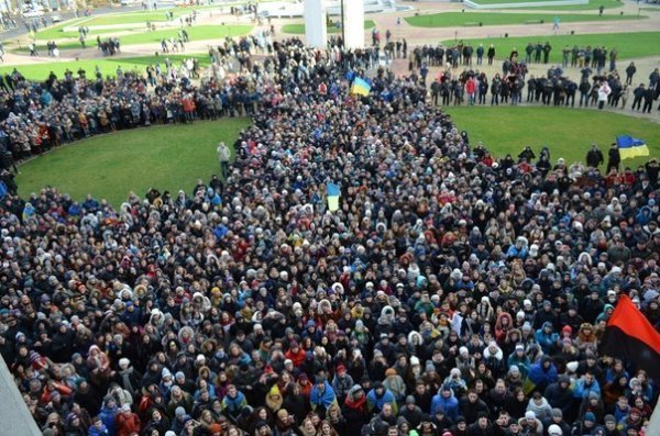 Перший день страйку в Луцьку. ФОТО. ВІДЕО