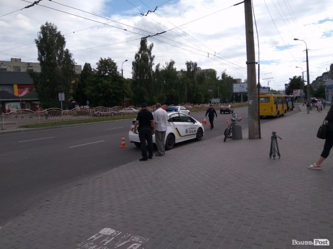 Аварія в Луцьку: збили велосипедиста