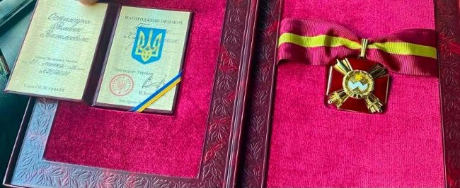 Підполковник з Волині Роман Остапчук отримав орден Богдана Хмельницького І ступеня