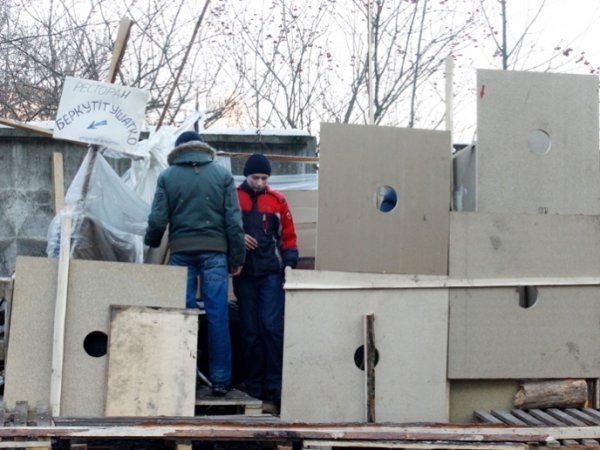 Блокування ВВшників у Львові. ФОТО