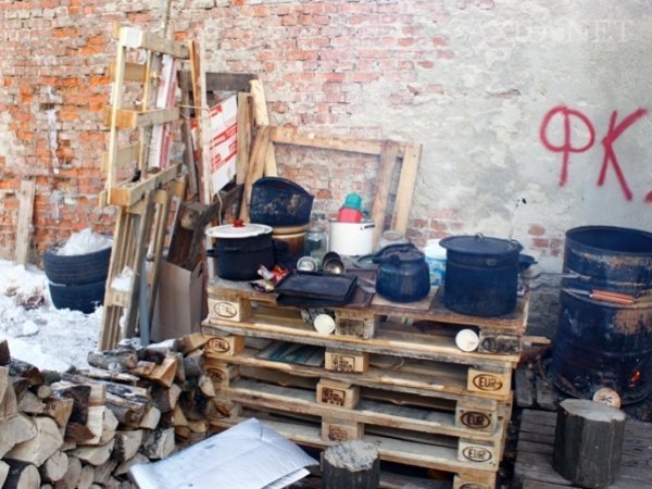 Блокування ВВшників у Львові. ФОТО