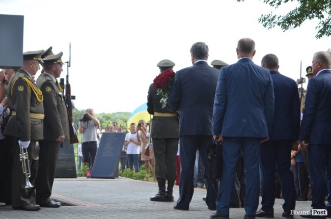 Візит Порошенка на Волинь: як це було. ФОТО