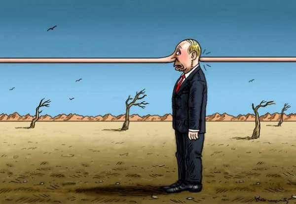 Карикатури на Путіна. ФОТО