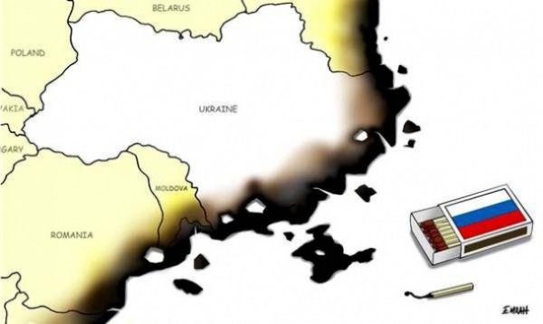 Карикатури на Путіна. ФОТО