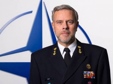 Найвищий військовий керівник НАТО прибув до Києва вперше з початку повномасштабного вторгнення