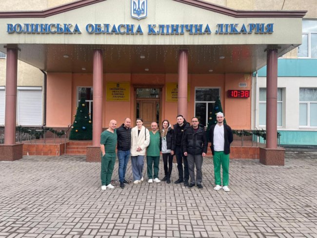 Чотири трасплантації за ніч: у волинській лікарні пересадили печінку, серце та дві нирки