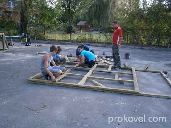 У Ковелі завершують будівництво екстрим-майданчика. ФОТО